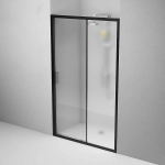 Душевая дверь AM.PM GEM W90G 120 прозрачная-матовая/черный