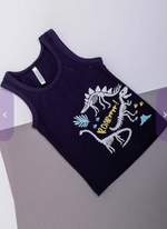 Майка для мальчиков 007_НБЛ23 т.синий р.98 (Батик), 1 шт.