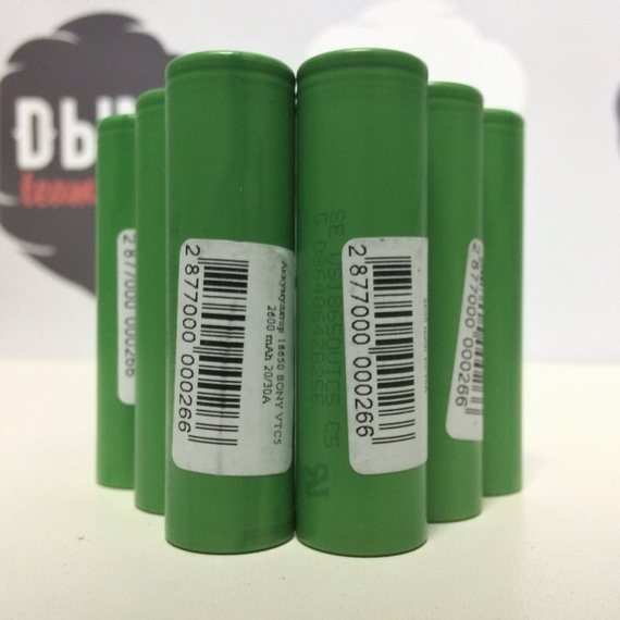 Аккумулятор 18650 Sony VTC5 30A 2600mAh