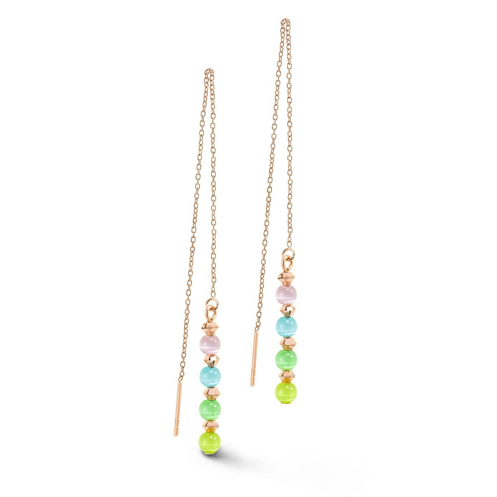 Серьги-пусеты Coeur de Lion Multicolour Pastel 1 6021/20-1522 цвет мультиколор