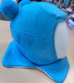 Шапка-шлем "TuTu" из шерсти для девочки