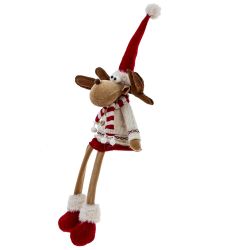 GAEM Игрушка набивная "Олень", L20 W9,5 H42/15 см, 2в.