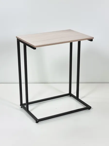 Приставные журнальные столики Стол приставной придиванный прикроватный для ноутбука в стиле лофт размером 60х40 см СТЛП-Лофт6040-шимо-1.jpg