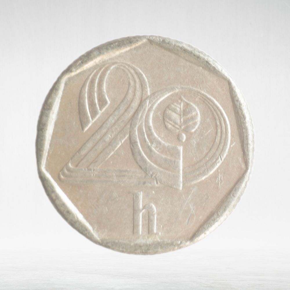 Czech Republic, 20 Haléřů, 1994, VF
