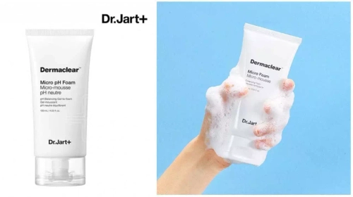 Dr.Jart+ Dermaclear Cleansing Foam Mousse Nettoyante мягкая пенка для умывания с био-водой