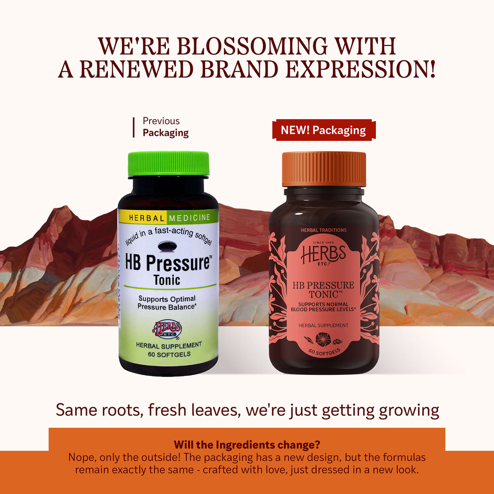 Herbs Etc., HB Pressure Tonic™, 60 капсул