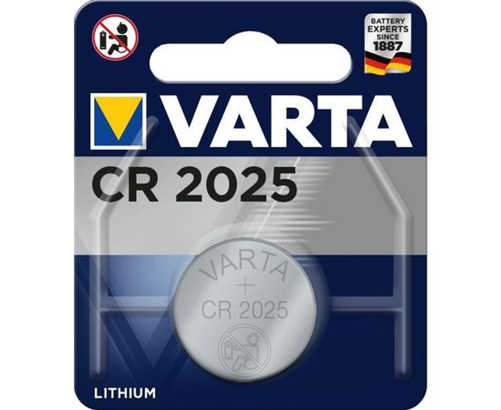 Элемент питания Varta 6025.101.401 CR2025 BL1