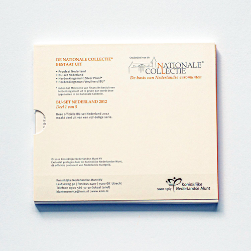 Netherlands 2012 "Nationale Collectie"