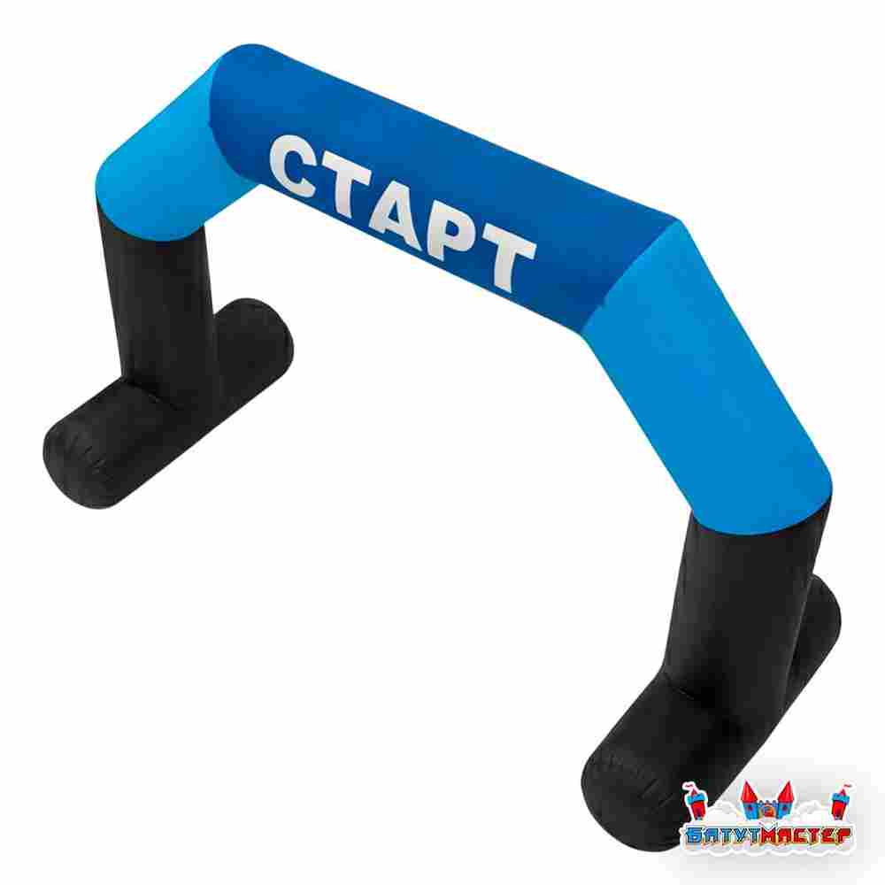 Надувная арка старт-финиш «Пульс», 6×2×4 м