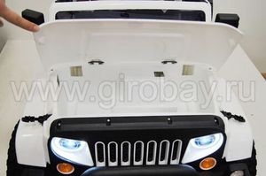 Детский электромобиль River Toys JEEP WRANGLER O999OO белый