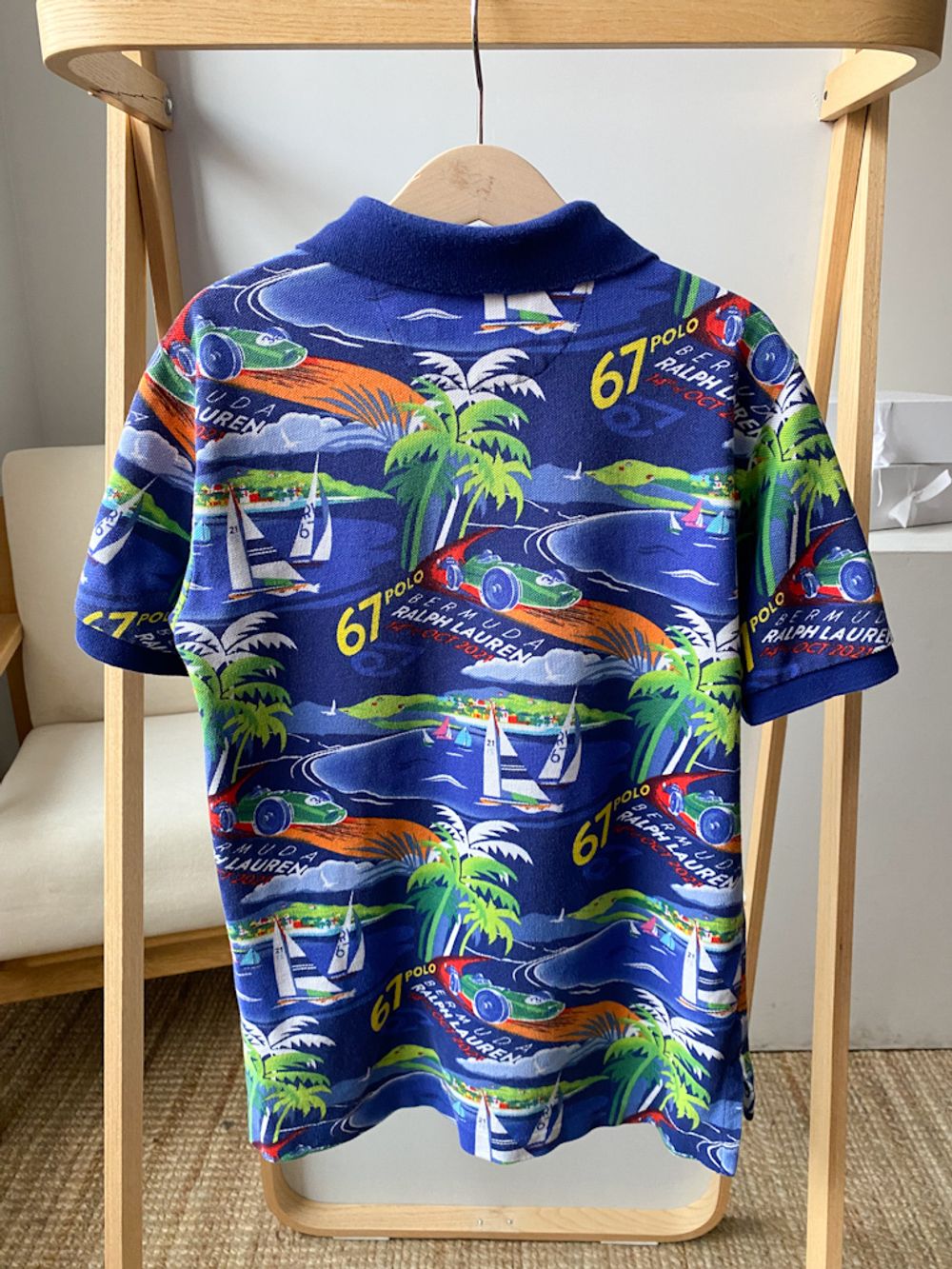 Хлопковое поло Ralph Lauren, 128