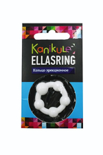Цветное эрекционное кольцо с шариками Ellasring