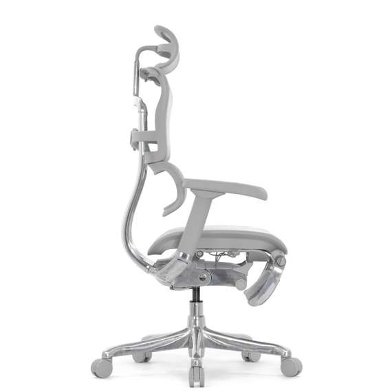 Кресло FALTO Ergohuman Elite 2 ( серый каркас /сетка светлаяT-168-B2 Natural)