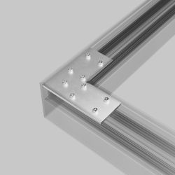 Соединитель угловой для накладного шинопровода Maytoni   TRA010CL-21