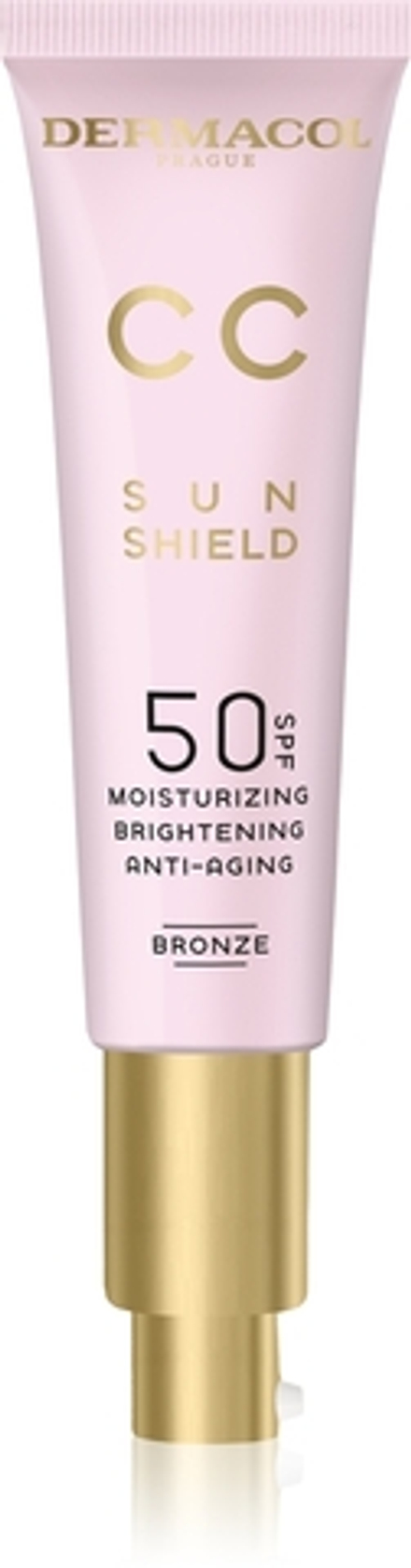 Dermacol CC Sun Shield - Крем СС с омолаживающим действием SPF 50 оттенок Bronze, 30 ml
