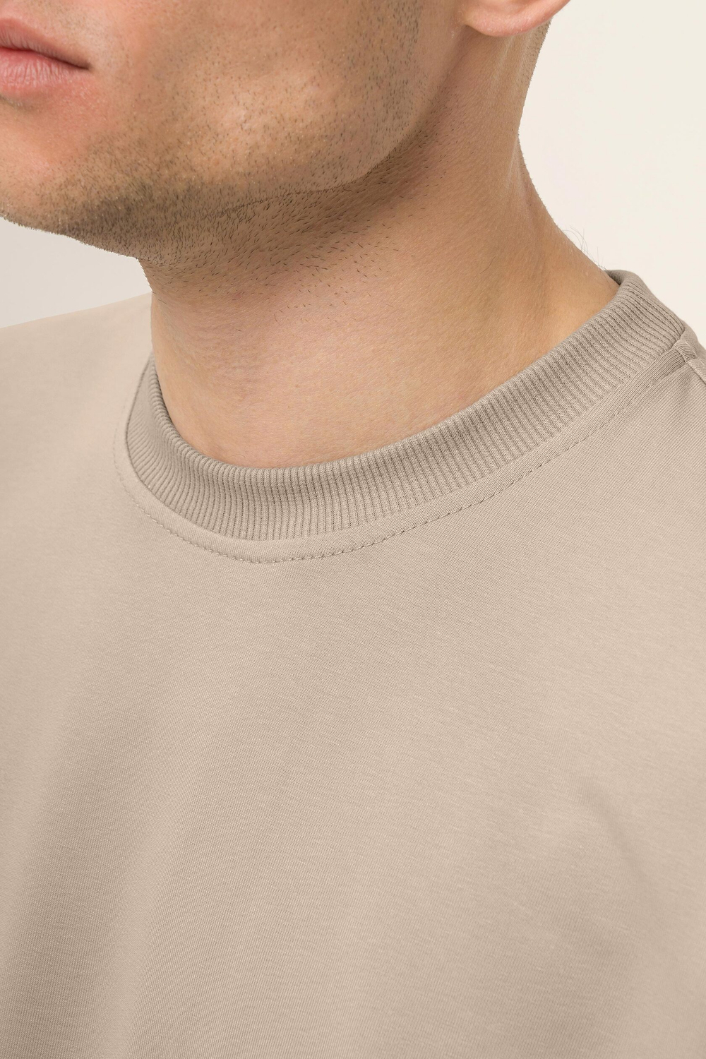 Футболка KUL'TURA OverSize "Basic" Бежевый