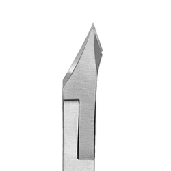 Hanzō Steel. Кусачки для кутикулы. Лезвие 5.5 мм.  Длина инструмента 100 мм. M 03/5.5