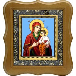 Песчанская Казанская икона Божией Матери на холсте.