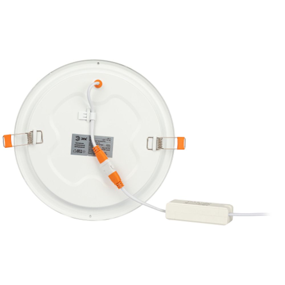 Светильник светодиодный встраиваемый ЭРА LED 1-16-4K круглый 16Вт 4000К | Downlight