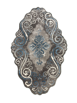 Ковер Safir 00858T Blue Овал (1.56 х 2.3)
