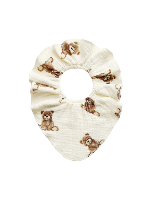 Муслиновый нагрудник Медвежата