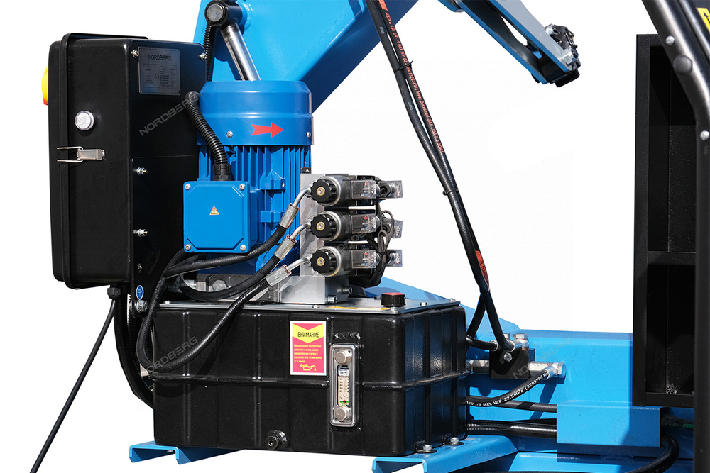 NORDBERG (46TRK26(B)) Станок шиномонтажный для грузовых машин, двухскоростной, 380 В, синий