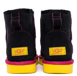 UGG Classic Mini II Black-Yellow