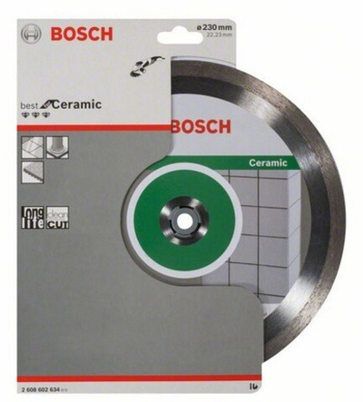 Алмазный диск BOSCH Best for Ceramic230-22,23