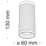 Потолочный светильник Technical C036CL-01W