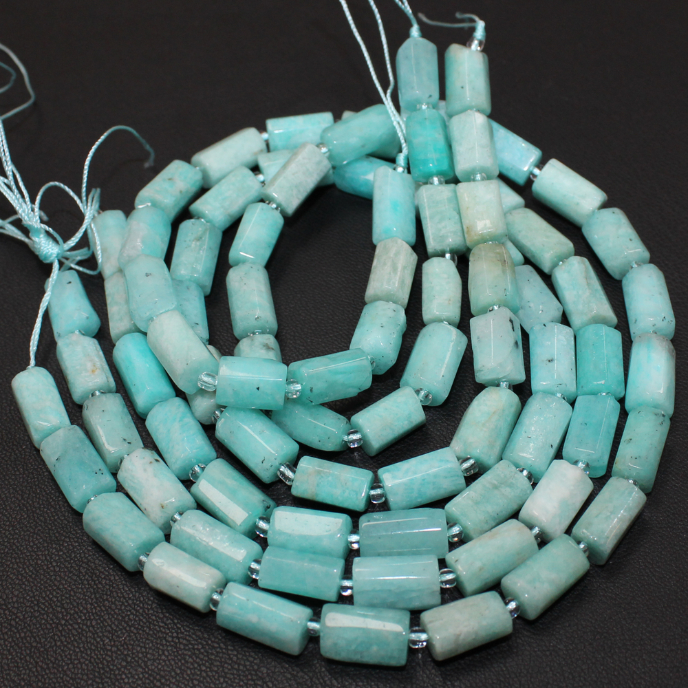 Амазонит трубки 10-13мм