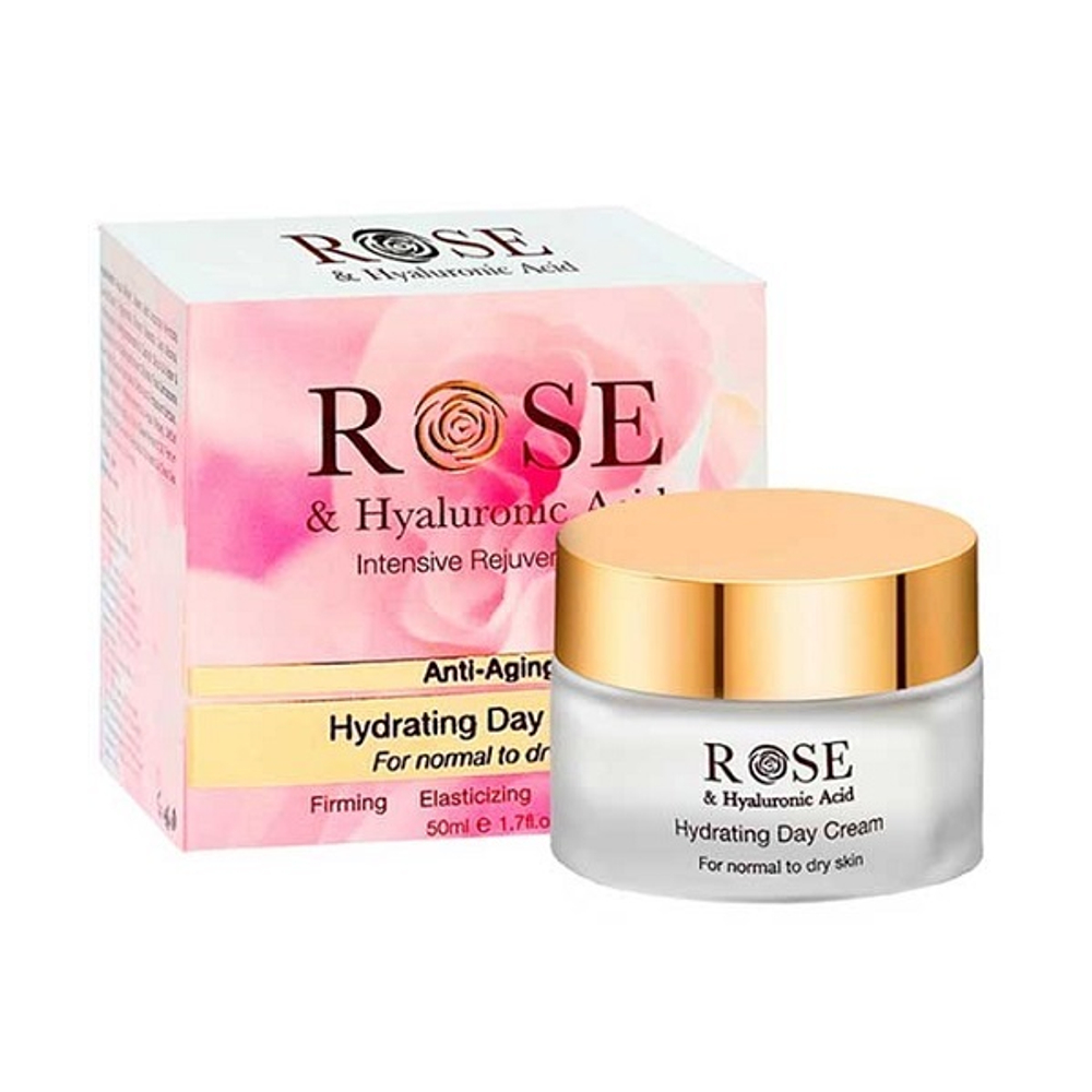Антивозрастной дневной крем Chic++ Rose & Hyaluronic Hydrating Anti-Aging Day Cream 50мл