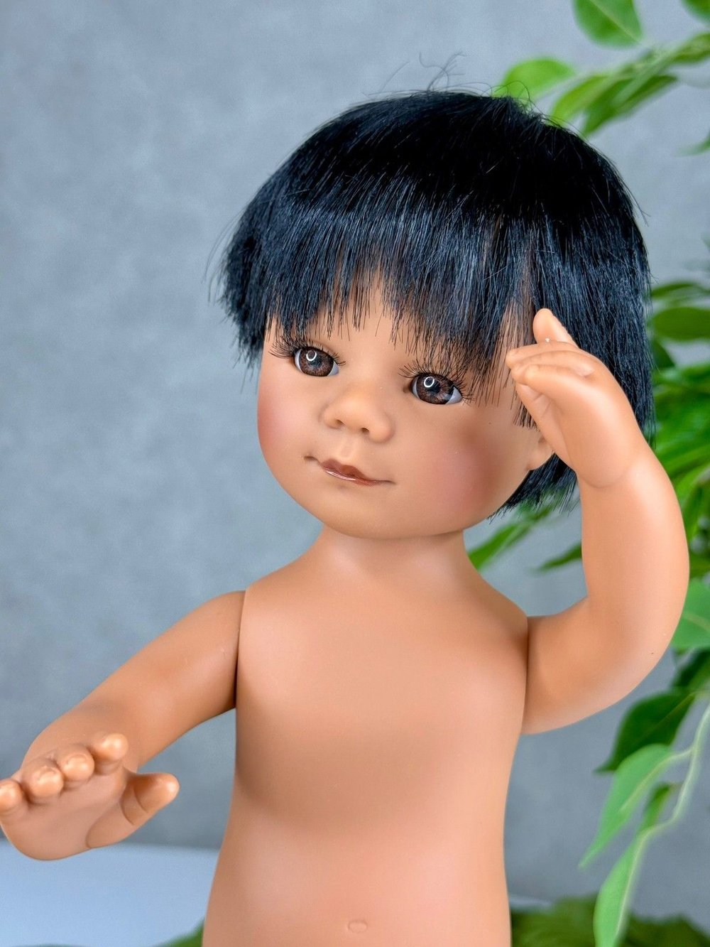 Кукла для девочки виниловая 34см Марио без одежды (022333W)