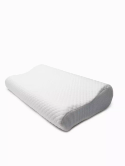 Анатомическая подушка с валиками memory foam 61*35