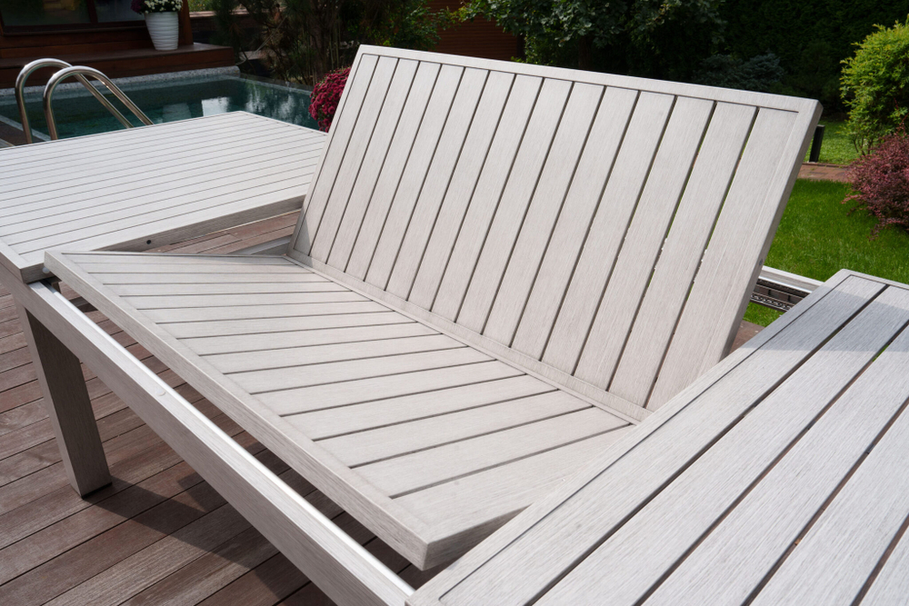 Набор: ГАРДА раскладной обед. стол + 4 кресел ВЕРОНА (цвет серый)