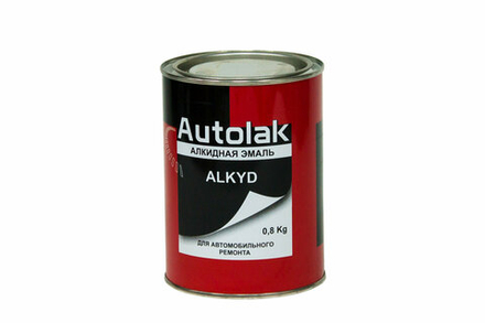 Автоэмаль Autolak 1110 серый 0,8кг