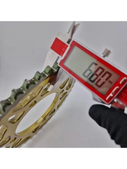 Венец, звезда ведомая задняя для питбайка (428H-41)