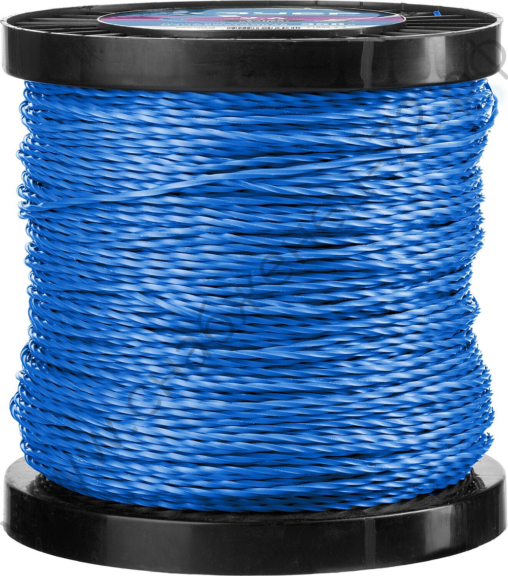 ЗУБР ВИТОЙ КВАДРАТ, 2.4 мм, 350 м, леска для триммера, Профессионал (71035-2.4)