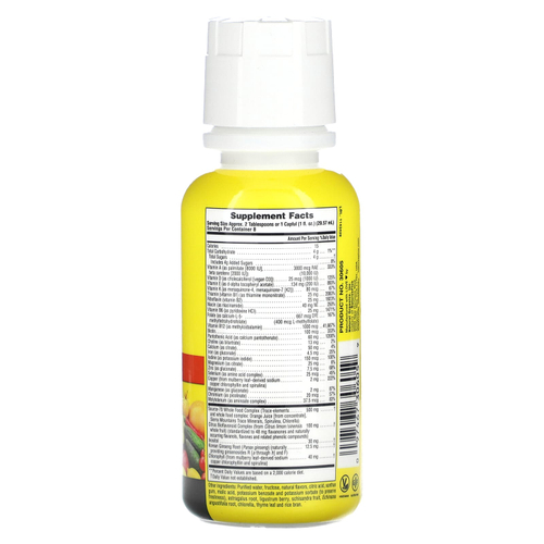 NaturesPlus, Source of Life, оригинальная жидкая добавка с мультивитаминами и минералами, вкусные тропические фрукты, 236,56 мл (8 жидк. унций)