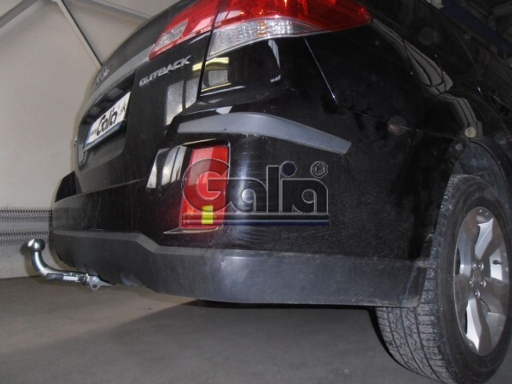 Фаркоп оцинкованный Galia S102A для Subaru Outback 2009-2015(паспорт и сертификат в комплекте)(без электрики)