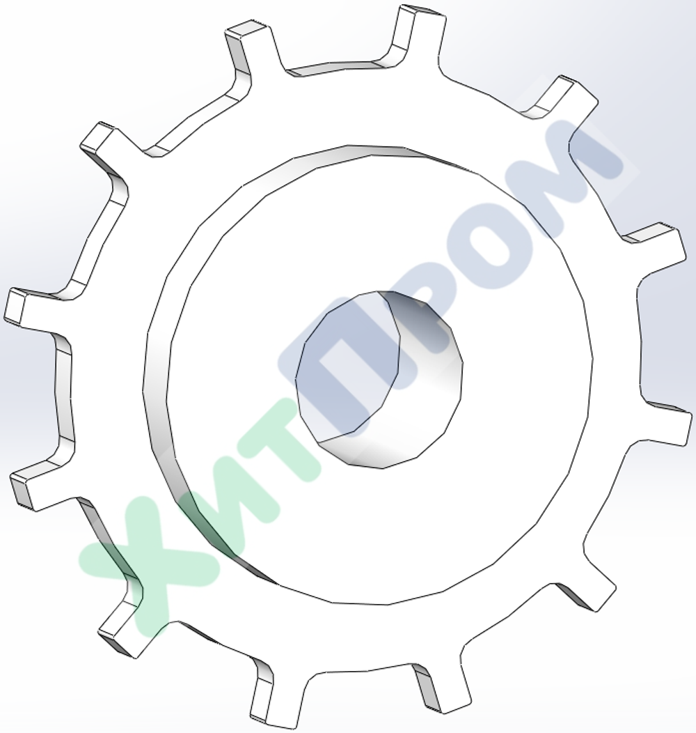 Звёздочка конвейерная Z12 О25