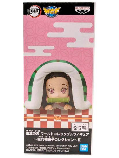 Фигурка Аниме Клинок рассекающий WCF Nezuko Kamado №2 7см 1шт.