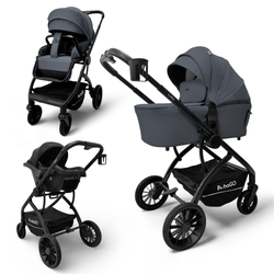 Модульная коляска BubaGO Lotta Thermo 3в1