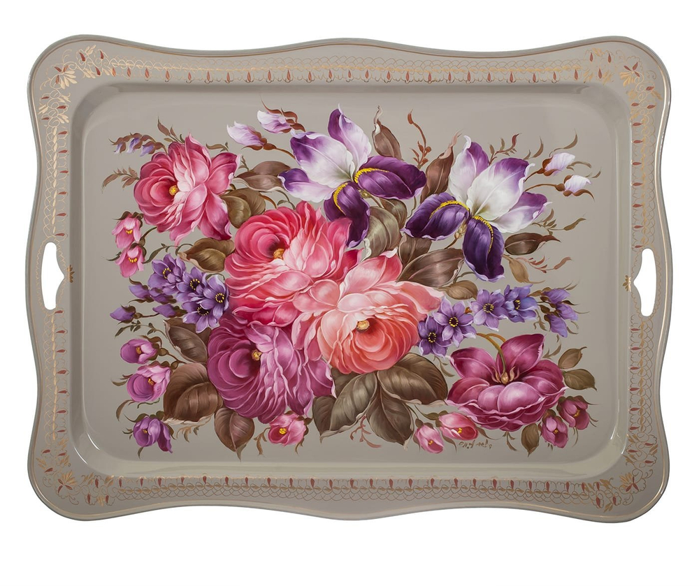 若斯托沃彩绘托盘 A29D131020001