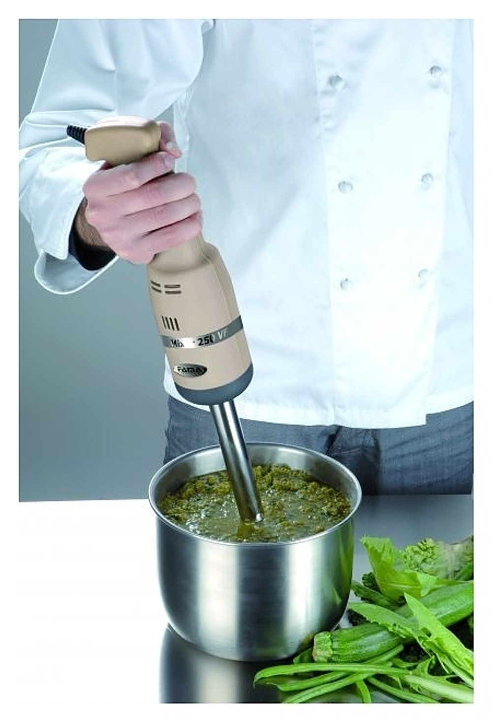 Миксер ручной Fama Mixer FM250VVC200MM (нож, венчик)