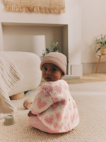 Толстовка флисовая и легинсы в комплекте для малышей Next 904-512, Розовый