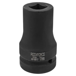 Головка ударная для футорки 1'', 17мм (4гр.) RockForce RF-4819017