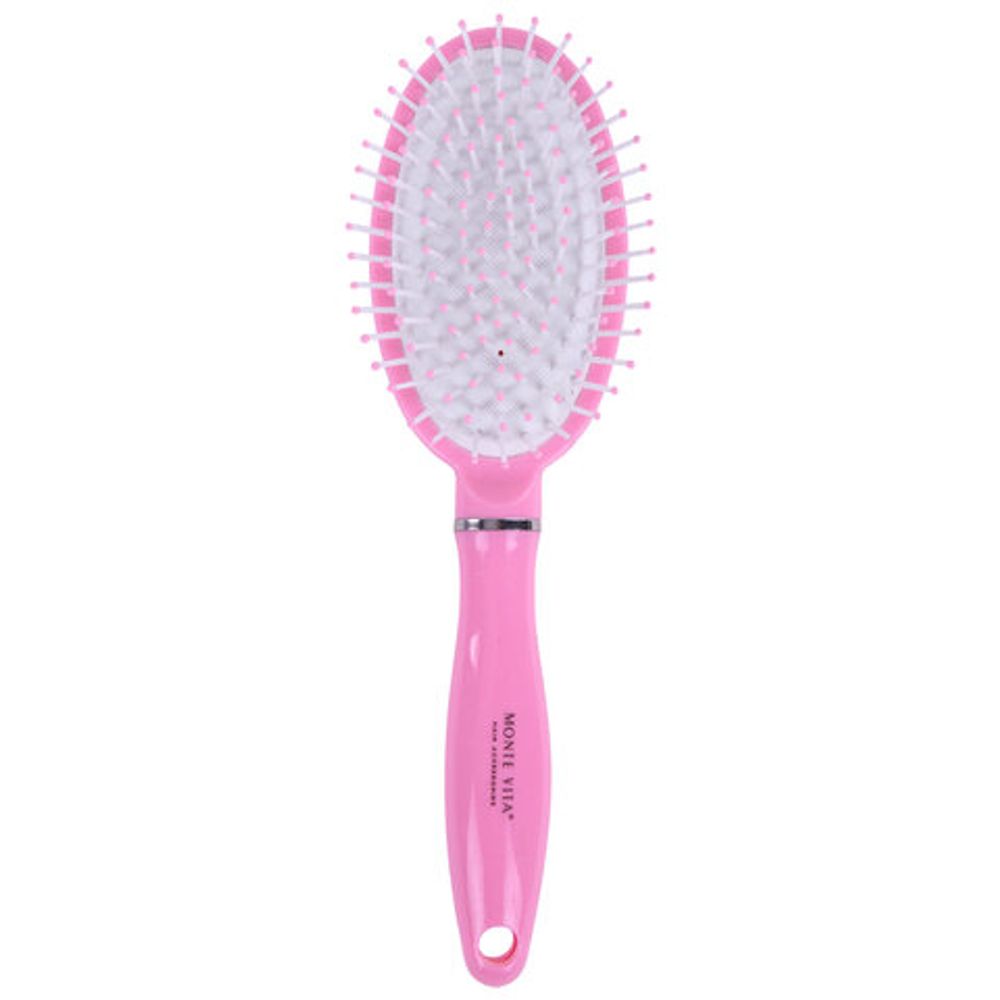 Расческа для волос массажная 23,5х6,5 см, цвета АССОРТИ MONTE VITA (МОНТЕ ВИТА), 457417