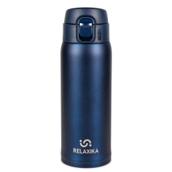 Термокружка Relaxika 701 (0,48 литра), синяя