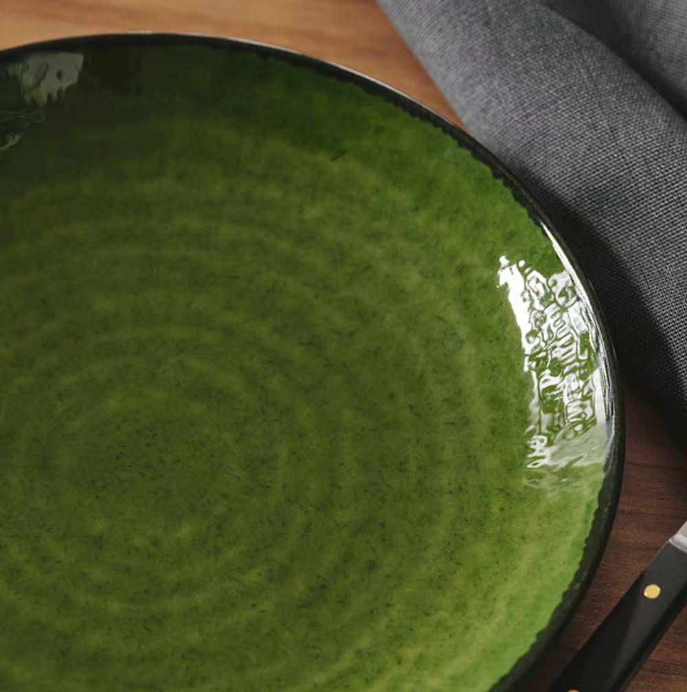 PELARKAKTUS — десертная тарелка 20 см, зеленая (806.089.47)