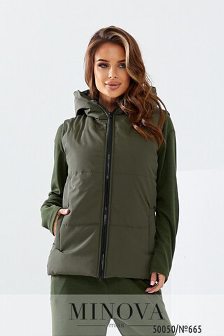 Жилет 665-хаки Minova Фото 2